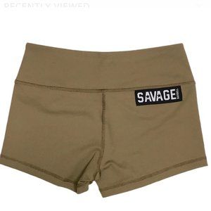 Savage Barbell Army Green Shorts (S)